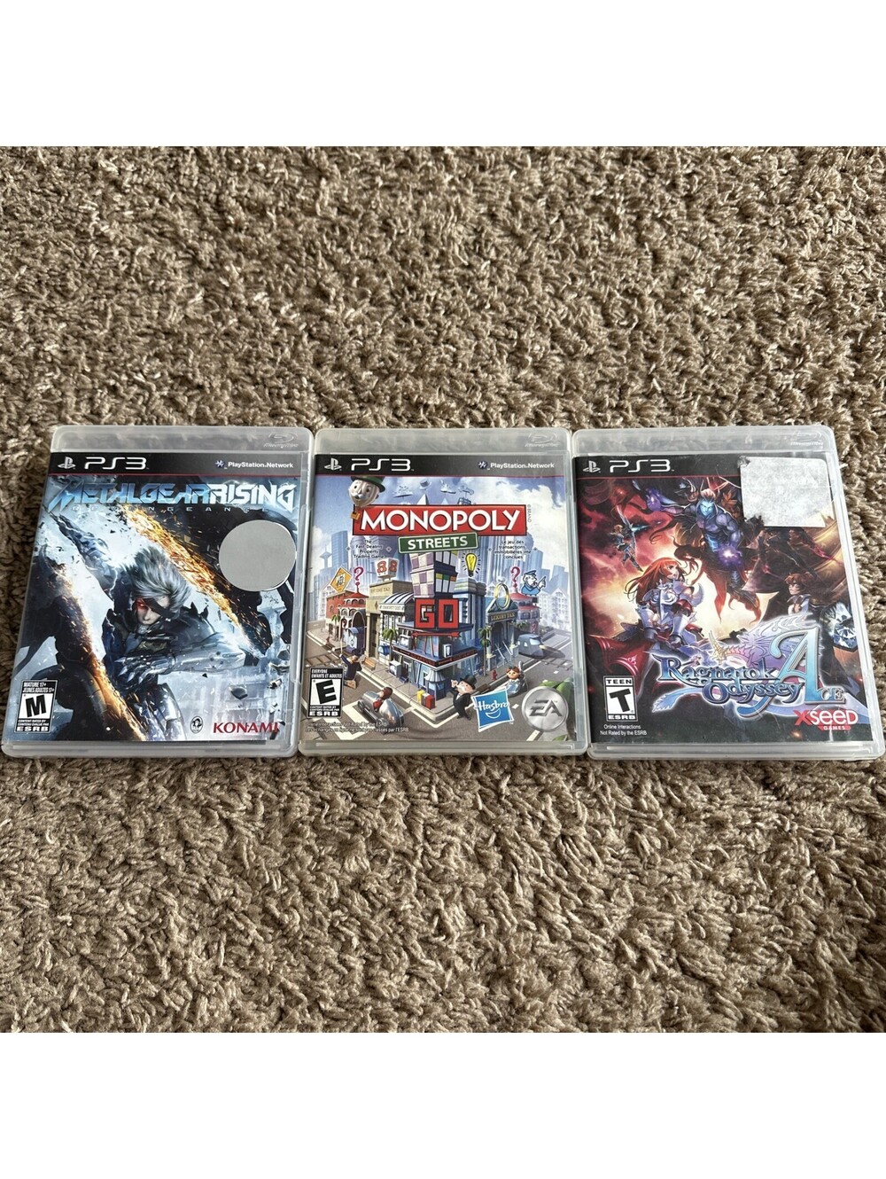PlayStation 3 PS3 Game Set Of 3